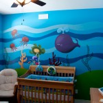 Under the sea mural